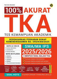 Image of 100% Akurat TKA : Tes Kemampuan Akedemik SMA/MA IPS 2025/2026