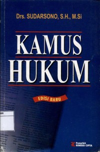 Image of Kamus Hukum