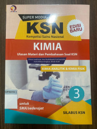 Image of Super Modul KSN SMA Kimia: Kimia Analitik & Kimia Fisik 3